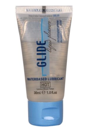 HOT - GLIDE LIQUID PLEASURE WATERBASED LUBRICANT 30 ML