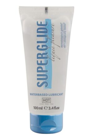 HOT - SUPERGLIDE LIQUID PLEASURE WATERBASED LUBRICANT 100 ML