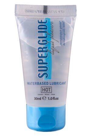 HOT - SUPERGLIDE LIQUID PLEASURE WATERBASED LUBRICANT 30 ML