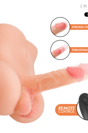 INTENSE DEEP TOUCH - DAMIEN TORSO WITH REALISTIC DILDO WITH PUSHING AND VIBRATION REMOTE CONTROL 3.5 KG