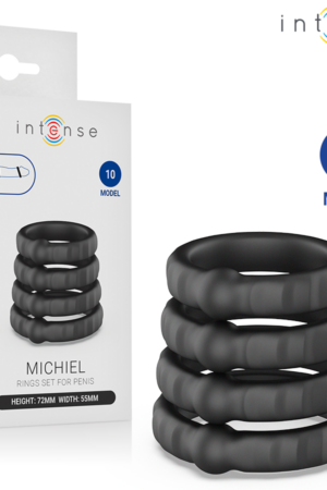 INTENSE - MICHIEL SET OF 4 PENIS RINGS MODEL 10