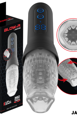 JAMYJOB - BLOW-R MASTURBADOR CON THRUSTING Y ROTACIÓN