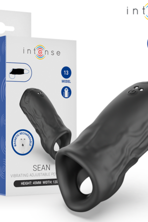 INTENSE - SEAN VIBRATING ADJUSTABLE PENIS RING MODEL 13