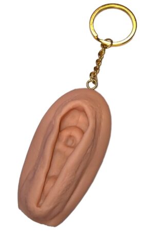 DIABLO PICANTE - VAGINA KEYCHAIN LIGHT TONE
