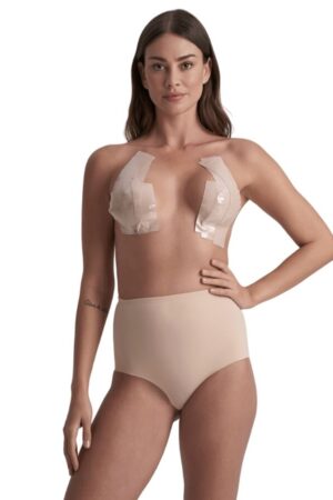 BYE-BRA - BODY TAPE DOUBLE SIDED CINTA DE DOBLE CARA BEIGE TALLA ÚNICA 5 x 500 CM