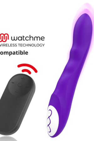 GALATEA - DANTE VIBRADOR LILA + MANDO CONTROL REMOTO WATCHME