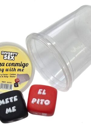 DIABLO PICANTE - DICE GAME VERB + BODY PART WITH CUP
