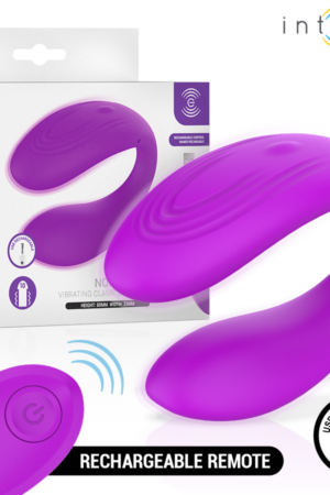 INTENSE - NORA ESTIMULADOR DE PINZA CON VIBRACIÓN MORADO