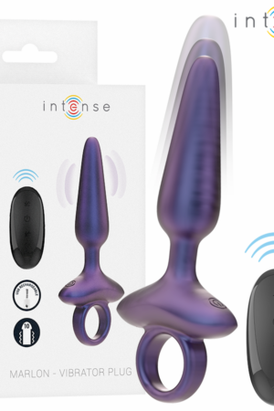 INTENSE - MARLON VIBRATING ANAL PLUG MODEL 4 REMOTE CONTROL