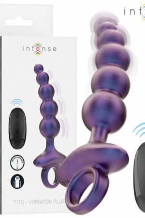 INTENSE - TITO VIBRATING ANAL PLUG MODEL 3 REMOTE CONTROL