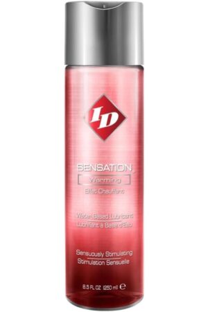 ID SENSATION - LUBRICANTE BASE AGUA EFECTO CALOR 250 ML