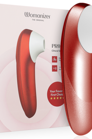WOMANIZER - PRO VIBRANT ESTIMULADOR DE CLÍTORIS BURDEOS
