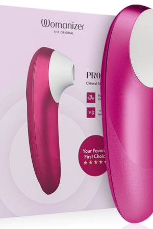 WOMANIZER - PRO VIBRANT ESTIMULADOR DE CLÍTORIS ROSA