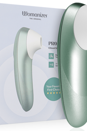 WOMANIZER - PRO VIBRANT ESTIMULADOR DE CLÍTORIS VERDE SALVIA