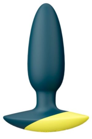 ROMP - BASS PLUG ANAL VIBRATOR 10 CM GREEN