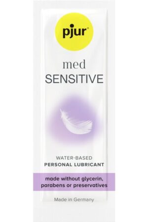 PJUR - MED SENSITIVE GLIDE LUBRICANTE BASE AGUA 2 ML