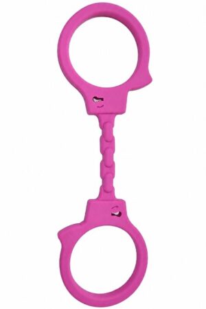 DIABLO PICANTE - SILICONE HANDCUFFS FUCHSIA