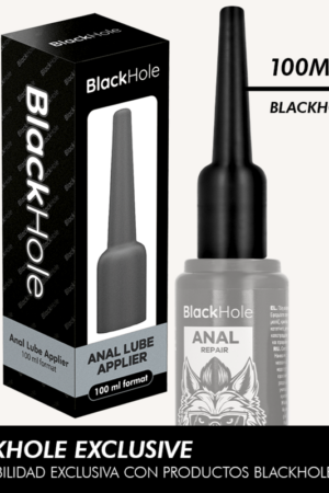 BLACK HOLE - APLICADOR DE LUBRICANTE ANAL TALLA L 100 ML