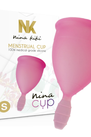 NINA KIKÍ - MENSTRUAL CUP PINK - SIZE S