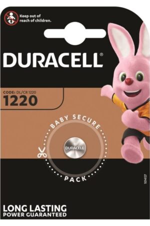 DURACELL - BATTERY BOTON LITIO CR1220 3V 1UNIT