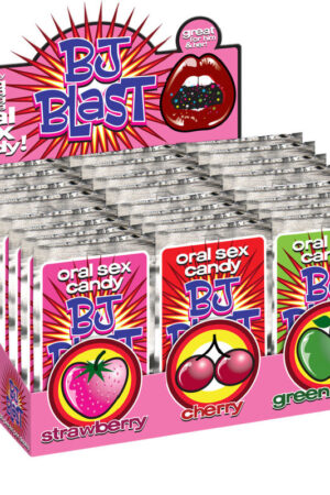 PIPEDREAM - BJ BLAST CARAMELO SEXO ORAL SURTIDO DISPLAY - 36 UDS