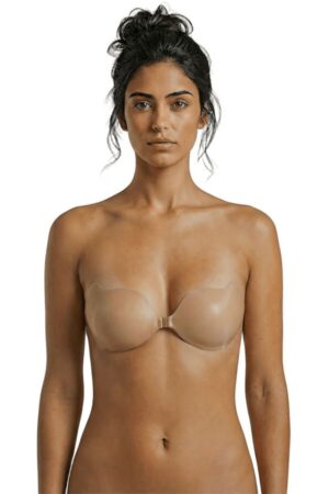 BYE-BRA - SUJETADOR PLUNGE SUPPORT BEIGE COPA