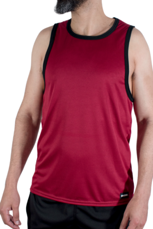 MACHO - CMV003 CAMISETA GYM GRANATE S/M
