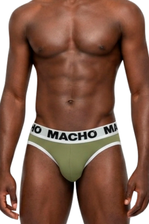 MACHO - MCH013 SLIP VERDE MILITAR S