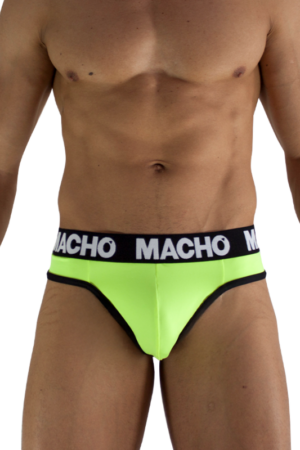 MACHO - MTG001 TANGA AMARILLO FLUOR S