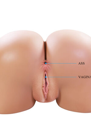 CRAZY BULL - JULIA MASTURBADOR VAGINAL Y ANAL DOBLE XXL CON VIBRACIÓN