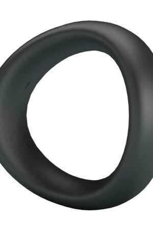 CRAZY BULL - VALEN ANILLO PARA PENE ERGONÓMICO SILICONA NEGRO