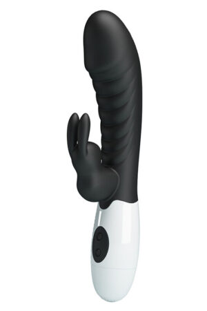 PRETTY LOVE - NAUGHTY BUNNY VIBRADOR RABBIT 30 FUNCIONES NEGRO