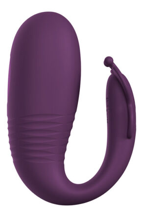 PRETTY LOVE - KLAY VIBRADOR HUEVO CON EMPUJE APP CONTROL MORADO