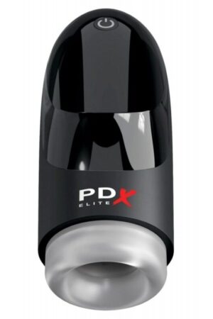 PDX ELITE - MASTURBADOR HYDROGASM CON VIBRACIÓN CICLÓNICA 20 CM