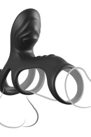 FANTASY C-RINGZ - ANILLO VIBRADOR PARA PAREJAS ULTIMATE COUPLES CAGE MAX 19.5 CM