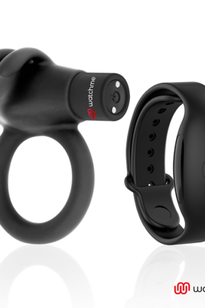 BLACK&SILVER - AGRON REMOTE CONTROL COCKRING WATCHME