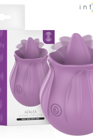 INTENSE - AZALEA FLOWER CLIT STIMULATING 10 VIBRATIONS PURPLE