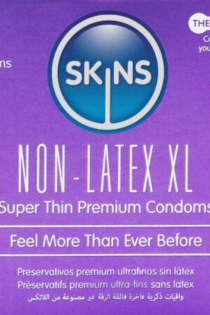 SKINS - LATEX-FREE CONDOMS XL PACK OF 4