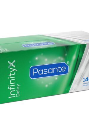 PASANTE - DELAY INFINITY CONDOMS BOX 144 UNITS