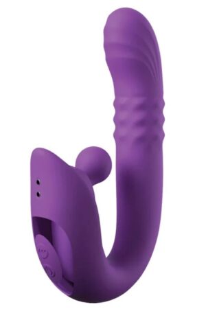 FANTASY FOR HER - HARMONI PRO PURPLE G-SPOT & CLITORAL RABBIT VIBRATOR