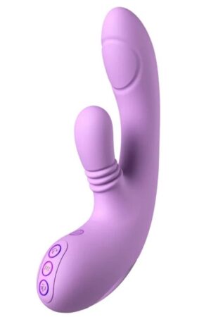 FANTASY FOR HER - INTIMOTION FLUTTER PRO PURPLE G-SPOT & CLITORAL RABBIT VIBRATOR