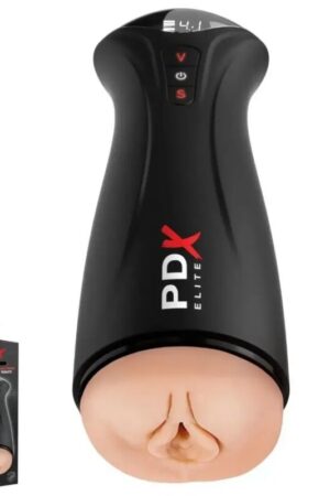 PDX ELITE - FAP-GASM INTERMITTENT SUCTION & VIBRATION MASTURBATOR
