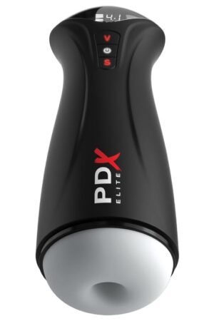 PDX ELITE - FAP-GASM CLEAR MALE MASTURBATOR WITH INTERMITTENT SUCTION
