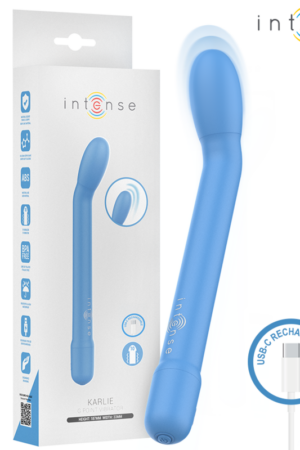 INTENSE - KARLIE RECHARGEABLE G-SPOT STIMULATOR BLUE