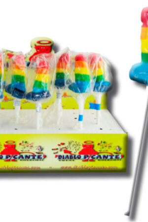 PRIDE - GUMMY LOLLIPOP PENIS LGBT