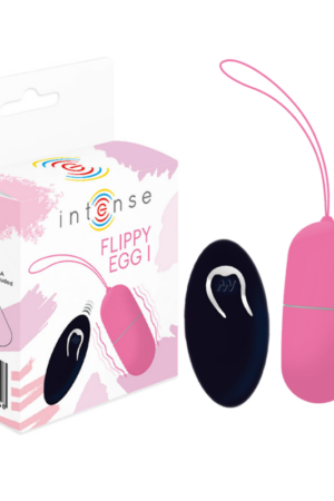 INTENSE - FLIPPY I VIBRATING EGG WITH REMOTE CONTROL PINK