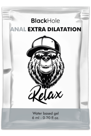 BLACK HOLE - WATER BASED GEL EXTRA DILATATION 6 ML SINGLE DOSE