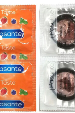 PASANTE - PRESERVATIVO SABOR CHOCOLATE BOLSA 144 UNIDADES