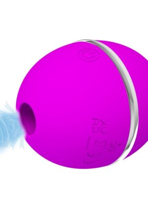 PRETTY LOVE - GEMINI BALL VIBRADOR DE SILICONA REDONDO MORADO