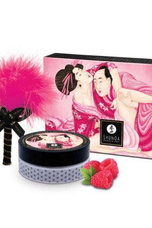 SHUNGA - EDIBLE MASSAGE POWDER KIT RASPBERRY